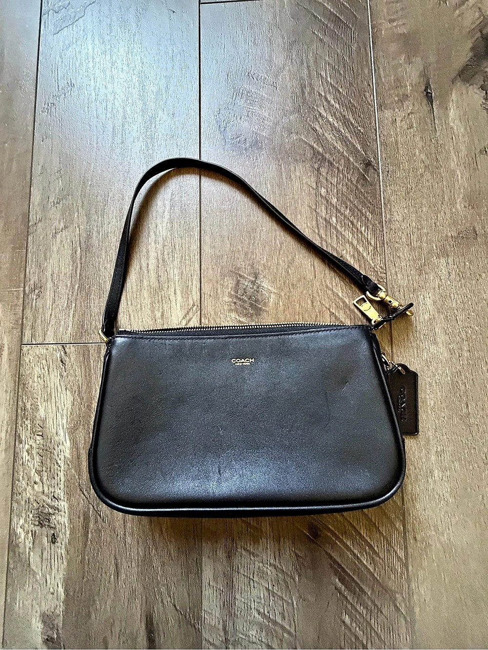 Coach Swinger 20 Black Shoulder Bag